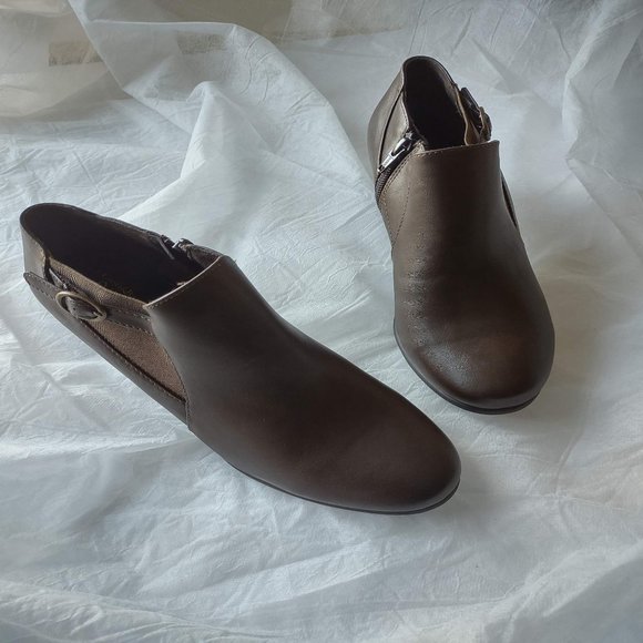 Croft & Barrow® Ines Women's Ankle Boots Brown NEW - Picture 4 of 11